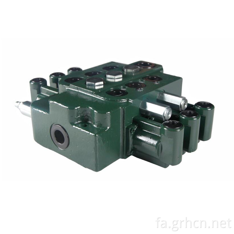 خدمات تجاری 24vdc الکترو 4 شیر برقی Pv6 ماژولار پروپورشنال هیدرولیک شیر هیدرولیک با ریموت